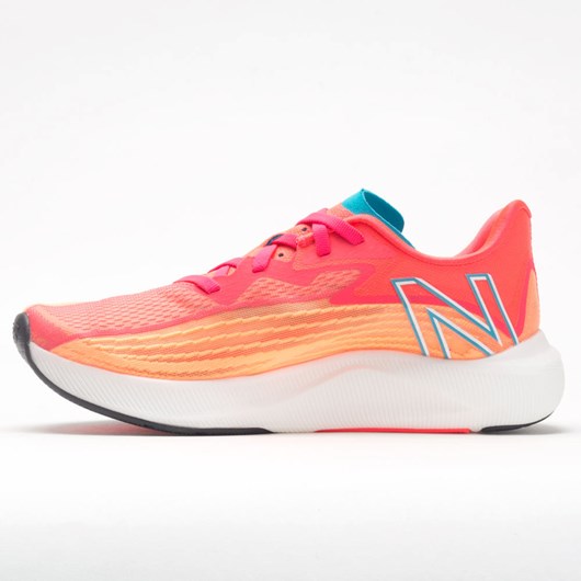 Citrus Punch / Vivid Coral Orthofeet New Balance FuelCell Rebel v2 Women's Running Shoes | MENUW8510