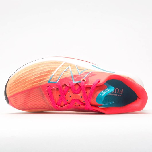 Citrus Punch / Vivid Coral Orthofeet New Balance FuelCell Rebel v2 Women's Running Shoes | MENUW8510