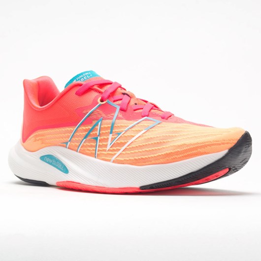 Citrus Punch / Vivid Coral Orthofeet New Balance FuelCell Rebel v2 Women's Running Shoes | MENUW8510