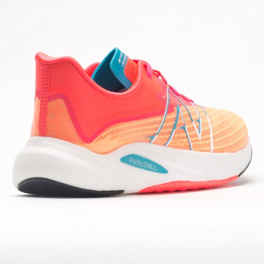 Citrus Punch / Vivid Coral Orthofeet New Balance FuelCell Rebel v2 Women's Running Shoes | MENUW8510