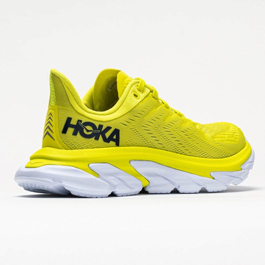 Citrus / White Orthofeet Hoka One One Clifton Edge Men's Running Shoes | BTDLP7234