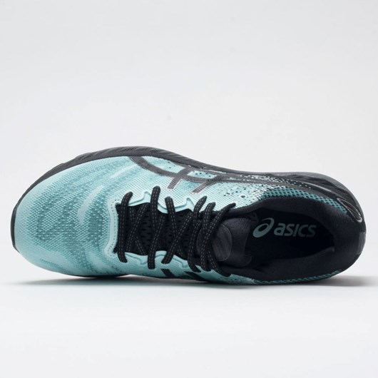 Clear Blue / Gunmetal Orthofeet ASICS GEL-Nimbus 23 Men's Running Shoes | JWFCE7531