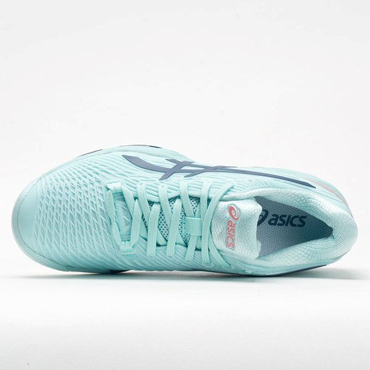 Clear Blue / Light Indigo Orthofeet ASICS Solution Speed FF 2 Women's Tennis Shoes | INGXH5621