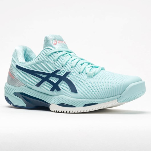 Clear Blue / Light Indigo Orthofeet ASICS Solution Speed FF 2 Women's Tennis Shoes | INGXH5621