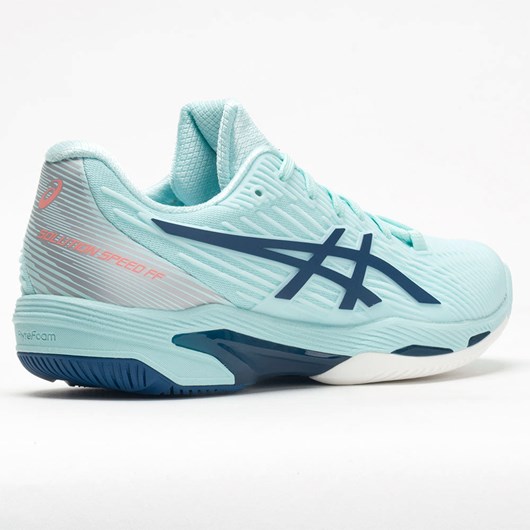 Clear Blue / Light Indigo Orthofeet ASICS Solution Speed FF 2 Women's Tennis Shoes | INGXH5621