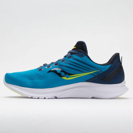 Cobalt / Citrus Orthofeet Saucony Kinvara 12 Men's Running Shoes | ZDQYN5349