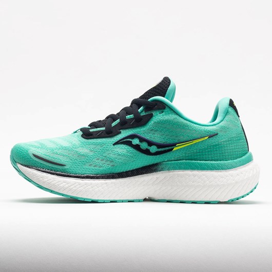 Cool Mint / Acid Orthofeet Saucony Triumph 19 Women's Running Shoes | ZADFV5603