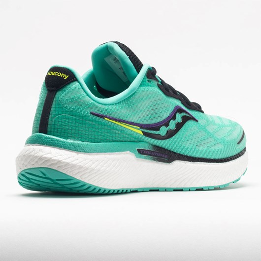 Cool Mint / Acid Orthofeet Saucony Triumph 19 Women's Running Shoes | ZADFV5603