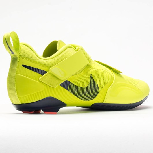 Cyber / Blackened Blue / Bright Mango Orthofeet Nike SuperRep Cycle Men's Training Shoes | TYMUH5931