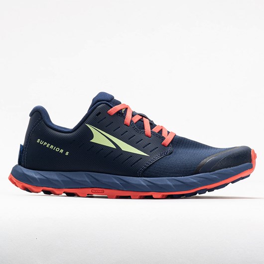 Dark Blue Orthofeet Altra Superior 5 Women\'s Trail Running Shoes | CXDKG9063