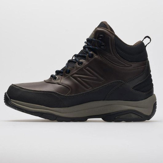 Dark Brown Orthofeet New Balance 1400 Men's Hiking Shoes | BWFQS9042