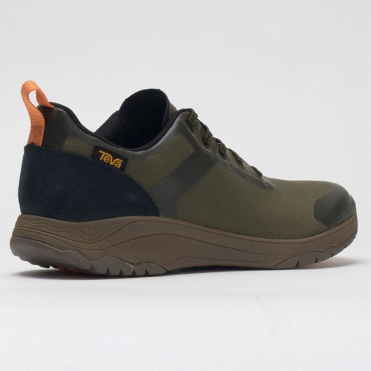 Dark Olive Orthofeet Teva Gateway Low Men's Hiking Shoes | QLJKM6180