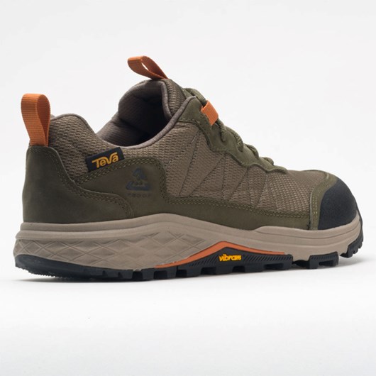 Dark Olive Orthofeet Teva Ridgeview Low Men's Hiking Shoes | JELUB5479