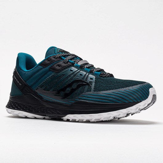 Deep Teal / Black Orthofeet Saucony Mad River TR 2 Men's Trail Running Shoes | FILZR3987