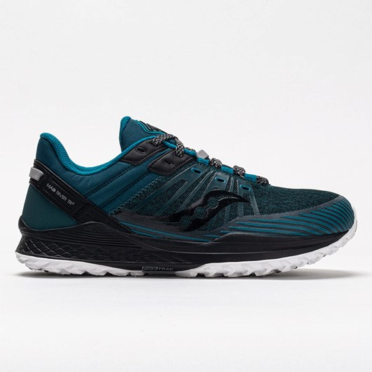 Deep Teal / Black Orthofeet Saucony Mad River TR 2 Men\'s Trail Running Shoes | FILZR3987