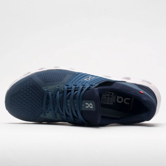 Denim / Midnight Orthofeet On Cloudswift Men's Running Shoes | ZMIPL0538