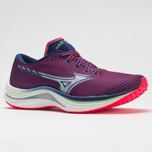 Diva Pink / Indigo White Orthofeet Mizuno Wave Rebellion Women's Running Shoes | DURQA6570