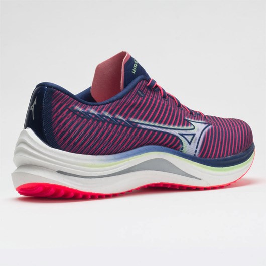 Diva Pink / Indigo White Orthofeet Mizuno Wave Rebellion Women's Running Shoes | DURQA6570