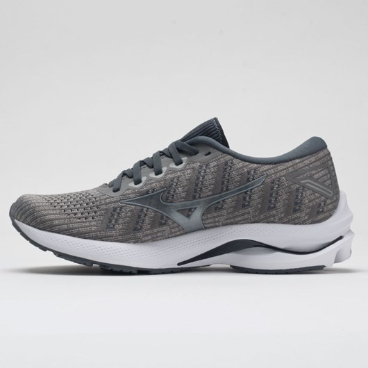 Drizzle / Antartica Orthofeet Mizuno Wave Rider 25 Waveknit Men's Running Shoes | TBLFH2307