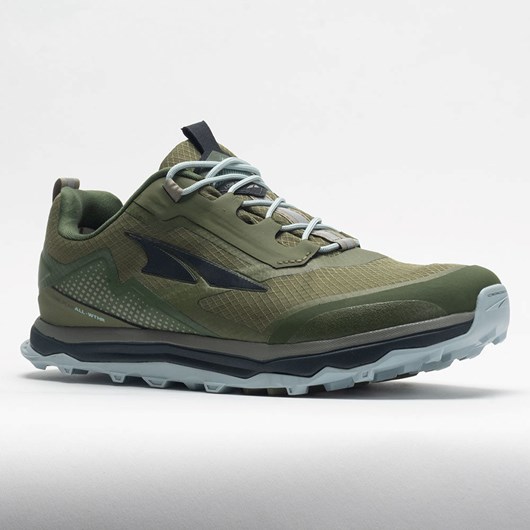 Dusty Olive Orthofeet Altra Lone Peak All-Weather Men's Trail Running Shoes | NHWGF5073