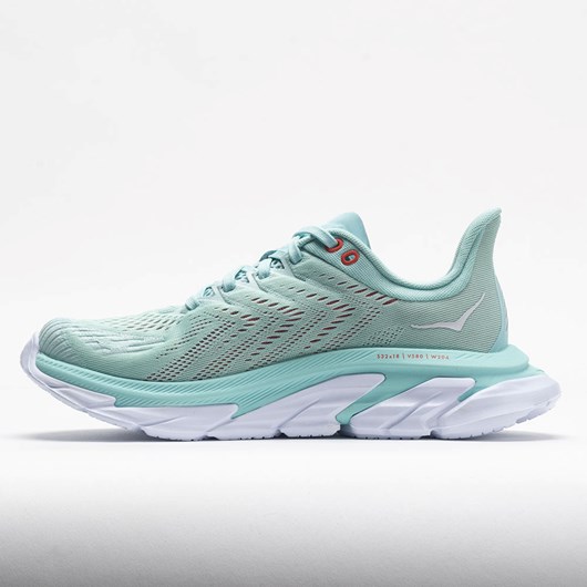 Eggshell Blue / White Orthofeet HOKA Clifton Edge Women's Running Shoes | AHXYC7568