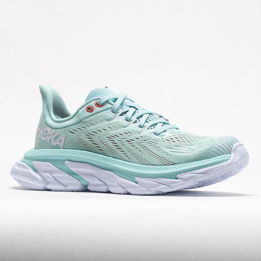 Eggshell Blue / White Orthofeet HOKA Clifton Edge Women's Running Shoes | AHXYC7568