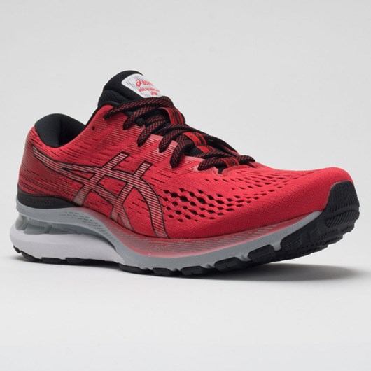 Electric Red / Black Orthofeet ASICS GEL-Kayano 28 Men's Running Shoes | EDLRK4215