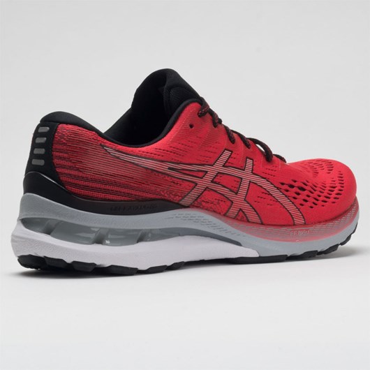 Electric Red / Black Orthofeet ASICS GEL-Kayano 28 Men's Running Shoes | EDLRK4215