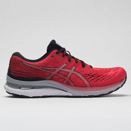 Electric Red / Black Orthofeet ASICS GEL-Kayano 28 Men\'s Running Shoes | EDLRK4215