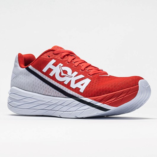 Fiesta / Black Orthofeet Hoka One One Rocket X Men's Running Shoes | BWPRT0962