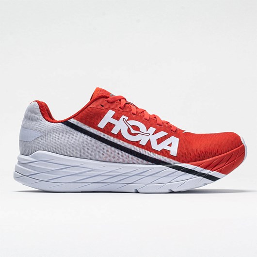 Fiesta / Black Orthofeet Hoka One One Rocket X Men\'s Running Shoes | BWPRT0962