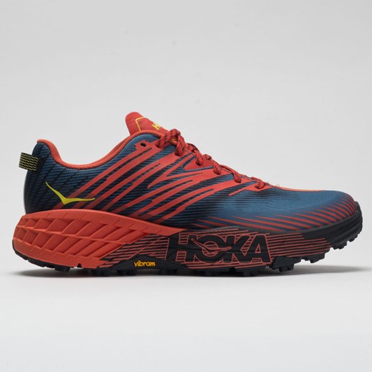 Fiesta / Provincial Blue Orthofeet Hoka One One Speedgoat 4 Men\'s Trail Running Shoes | VOZHA5162