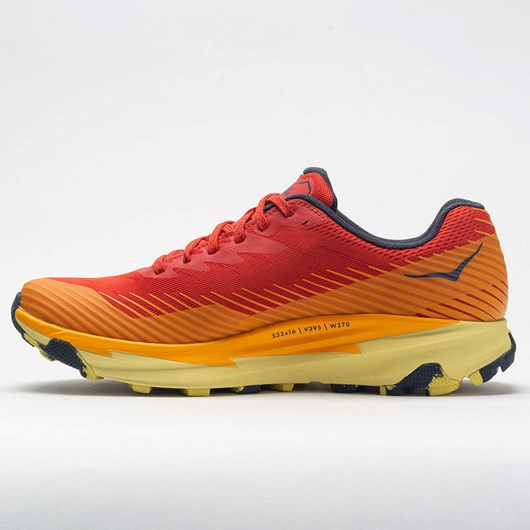 Fiesta / Saffron Orthofeet Hoka One One Torrent 2 Men's Trail Running Shoes | IYBOE3187