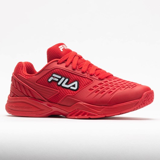 Flame Scarlet / White / Fila Navy Orthofeet Fila Axilus 2 Energized Women's Tennis Shoes | MADGC3267