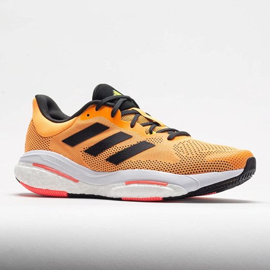 Flash Orange / Carbon / Turbo Orthofeet adidas Solar Glide 5 Men's Running Shoes | DLBQT4850