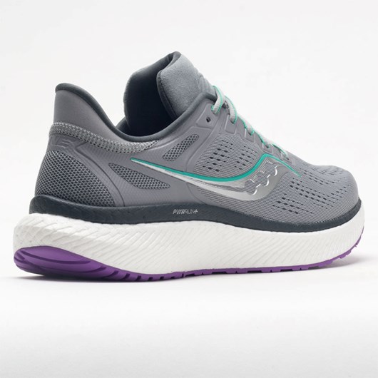 Fog / Ultraviolet Orthofeet Saucony Hurricane 23 Women's Running Shoes | XAYPD9856