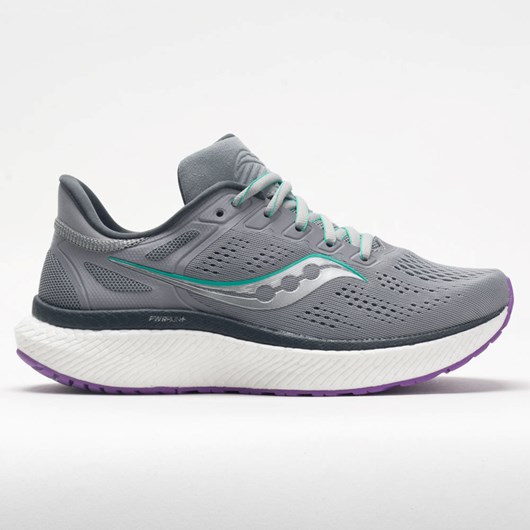 Fog / Ultraviolet Orthofeet Saucony Hurricane 23 Women\'s Running Shoes | XAYPD9856