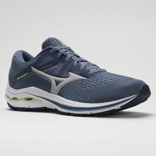 Folkstone Gray Orthofeet Mizuno Wave Inspire 17 Men's Running Shoes | VHQMO5469