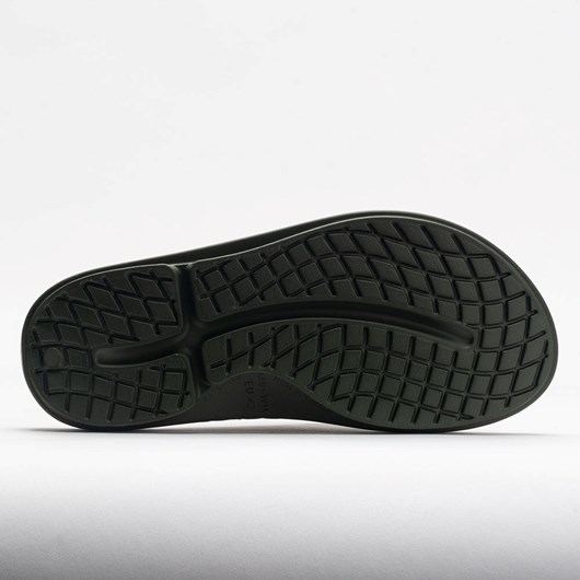 Forest Green Orthofeet OOFOS OOahh Men's Slide Sandals | BORXP0139