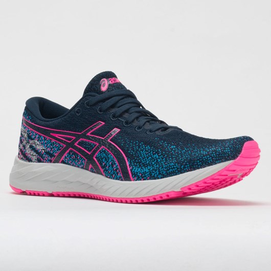 French Blue / Hot Pink Orthofeet ASICS GEL-DS Trainer 26 Women's Running Shoes | UDBKE8723