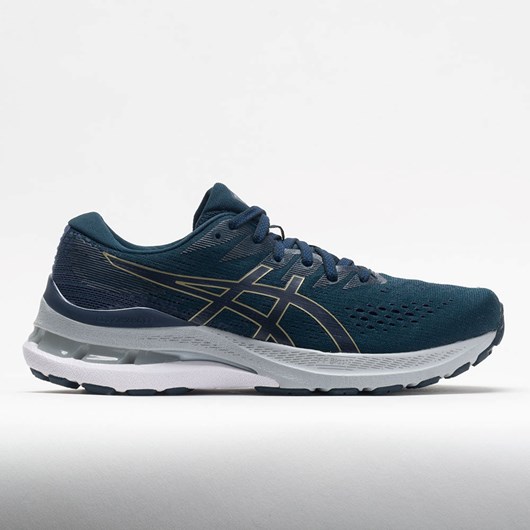 French Blue / Thunder Blue Orthofeet ASICS GEL-Kayano 28 Women\'s Running Shoes | ZQEAF0691