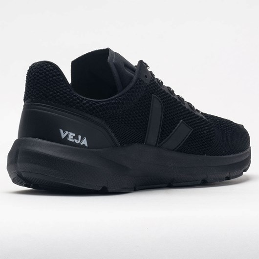 Full Black Orthofeet VEJA Marlin V-Knit Men's Running Shoes | SXHRO1046