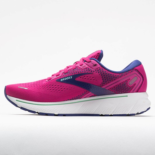 Fuschia / Yucca / Navy Orthofeet Brooks Ghost 14 Women's Running Shoes | GSBXK1730