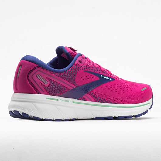 Fuschia / Yucca / Navy Orthofeet Brooks Ghost 14 Women's Running Shoes | GSBXK1730