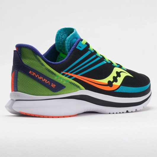 Future / Black Orthofeet Saucony Kinvara 12 Men's Running Shoes | EVUIK1329