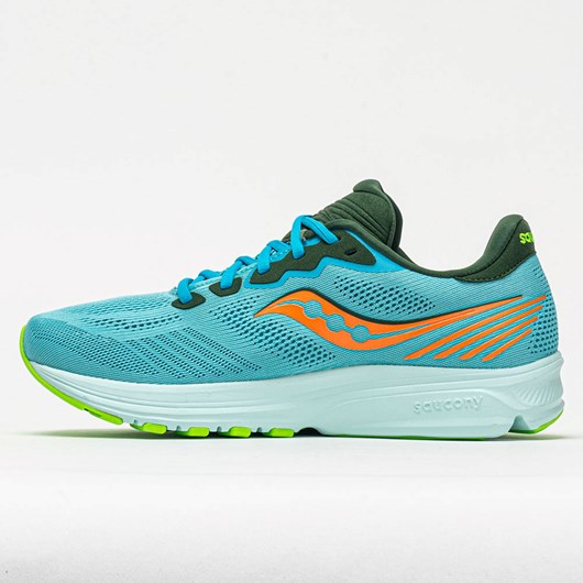 Future / Blue Orthofeet Saucony Ride 14 Men's Running Shoes | MLENT1063