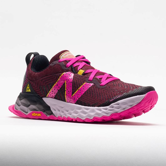 Garnet / Pink Glo Orthofeet New Balance Fresh Foam Hierro v6 Women's Trail Running Shoes | ZDCWR8723