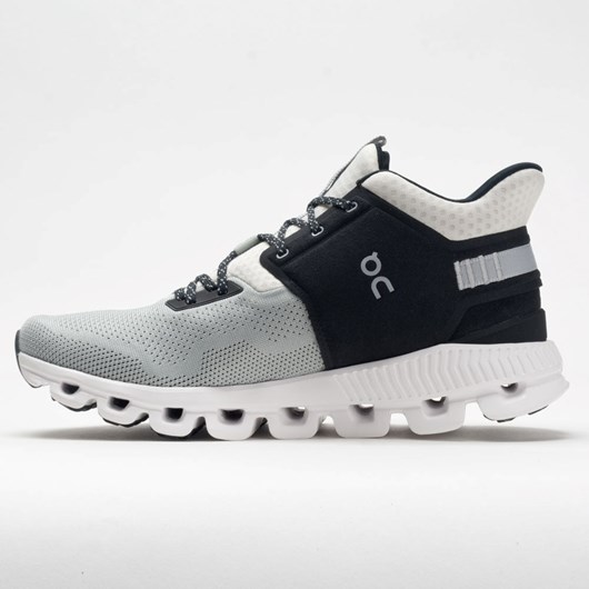 Glacier / Black Orthofeet On Cloud Hi Edge Men's Lifestyle Sneakers | HAIFW0712