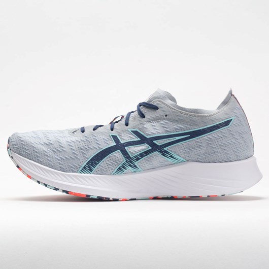 Glacier Gray / Thunder Blue Orthofeet ASICS Magic Speed Men's Running Shoes | FDZRW1486