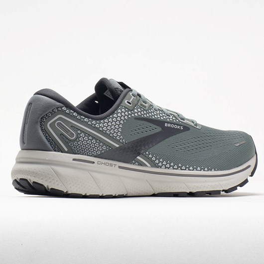 Gray / Alloy / Oyster Orthofeet Brooks Ghost 14 Men's Running Shoes | FWDLB3795